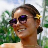 Island Tort Rose Gold Sunglasses