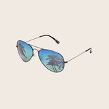 50th Anniversary Limited Edition Palm Tree Mirror Sunglasses