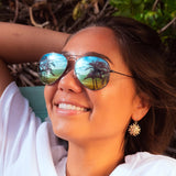 50th Anniversary Limited Edition Palm Tree Mirror Sunglasses