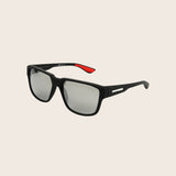 Classic Matte Black Square Frame Sunglasses