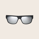 Classic Matte Black Square Frame Sunglasses