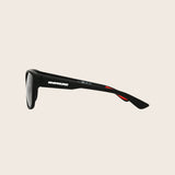 Classic Matte Black Square Frame Sunglasses