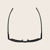 Polarized Classic Matte Black Colored Mirror Sunglasses