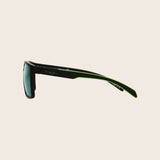 Polarized Classic Matte Black Colored Mirror Sunglasses