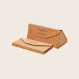 Folding Cork Sunglasses Case