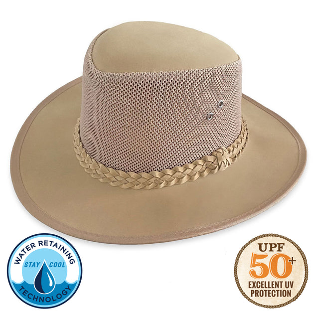 Panama Jack Mesh Safari Soaker Hat (Small/Medium)