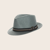 Matte Toyo Bow Band Fedora Hat