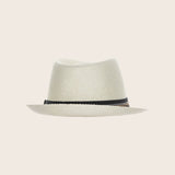 Matte Toyo Bow Band Fedora Hat