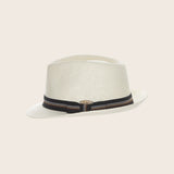 Matte Toyo Bow Band Fedora Hat