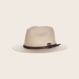 Vegan Leather Band Matte Toyo Safari Hat