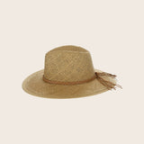 Handwoven Toyo Straw Safari Hat