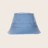 Denim Bucket Sun Hat - All Sales Final
