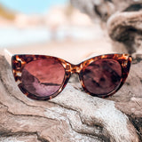 Premium Polarized Tort Cat Eye Sunglasses