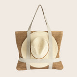 Hat Carrying Crocheted Toyo Tote Bag