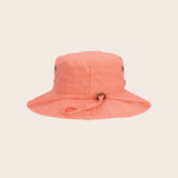 Multi-Color Palm Underbrim Bucket Sun Hat