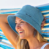Denim Bucket Sun Hat - All Sales Final
