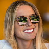 Premium Polarized Metal Square Sunglasses