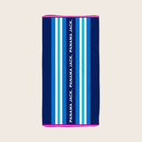 Sport Stripe Logo Beach Towel