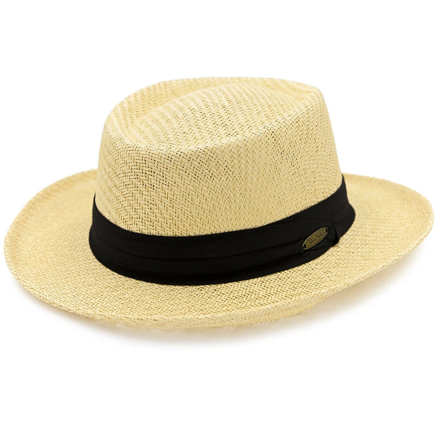 Matte Toyo Gambler Sun Hat – Panama Jack®