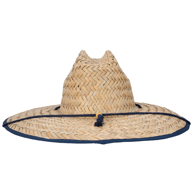 Fish Flag Straw Lifeguard Sun Hat - All Sales Final
