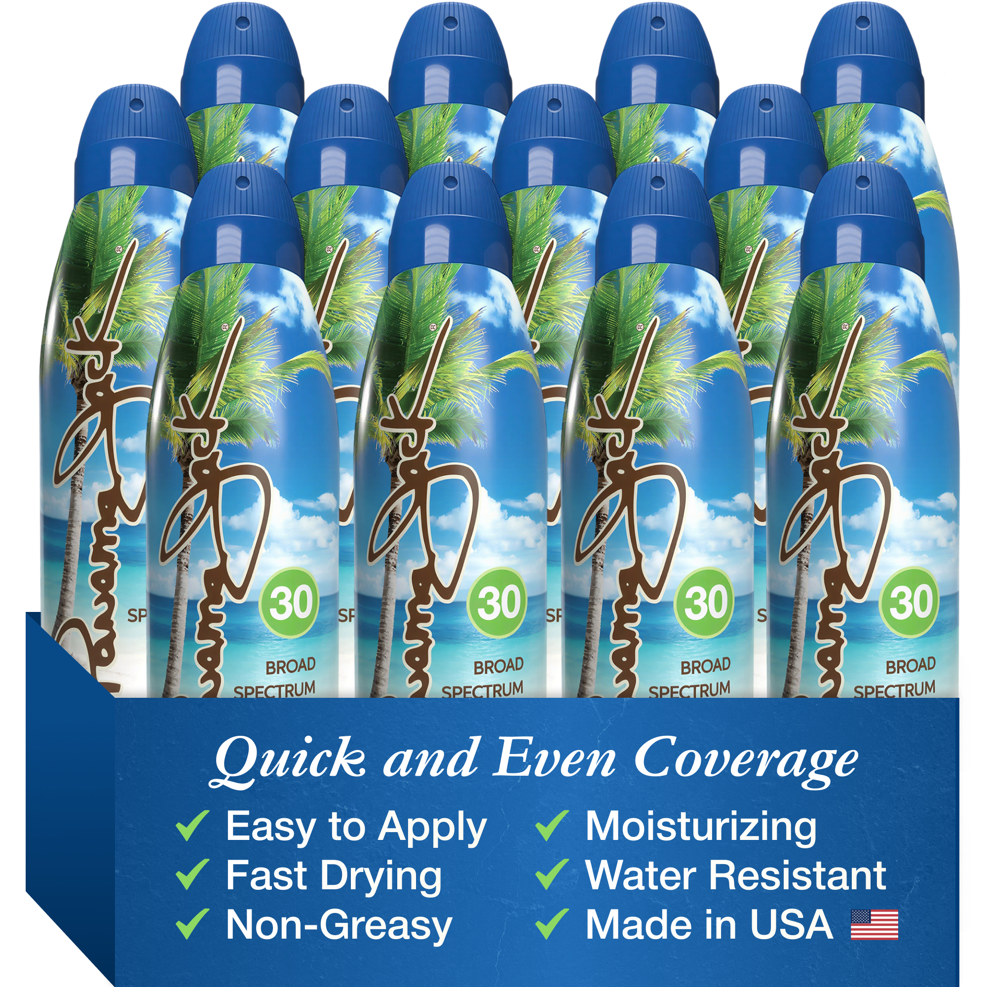 Continuous Spray Sunscreen SPF 30