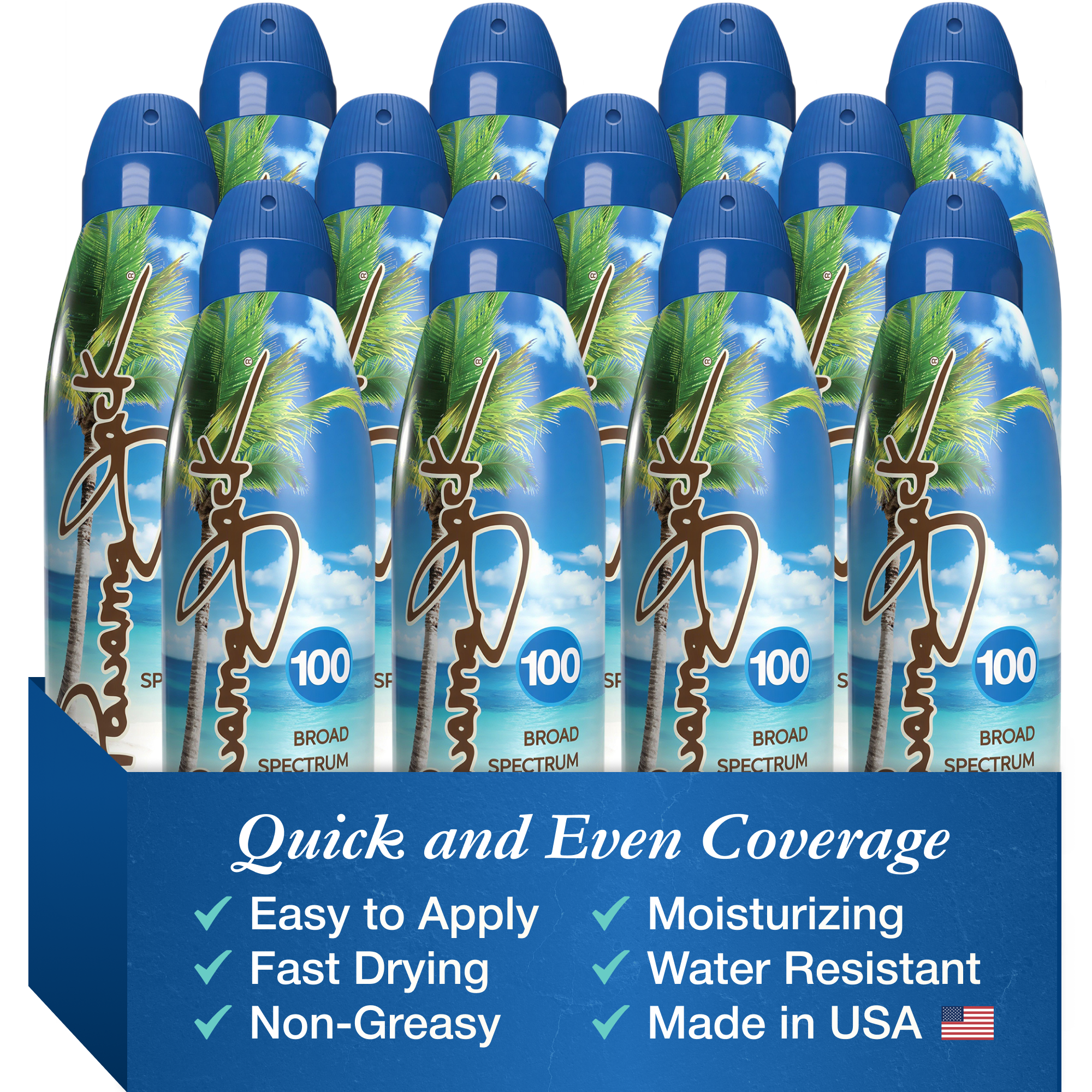 Continuous Spray Sunscreen SPF 100