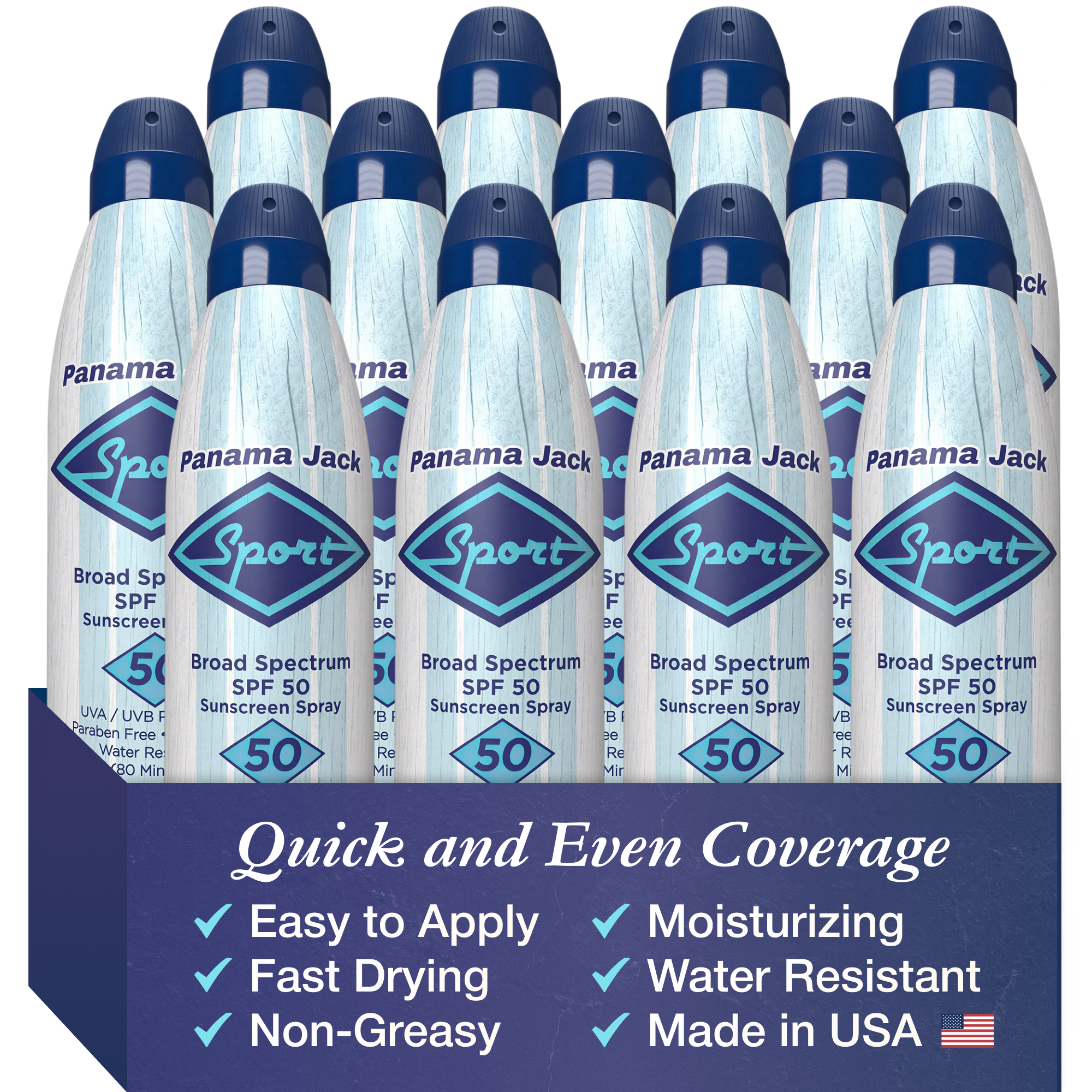 Continuous Spray Sport Sunscreen SPF 50