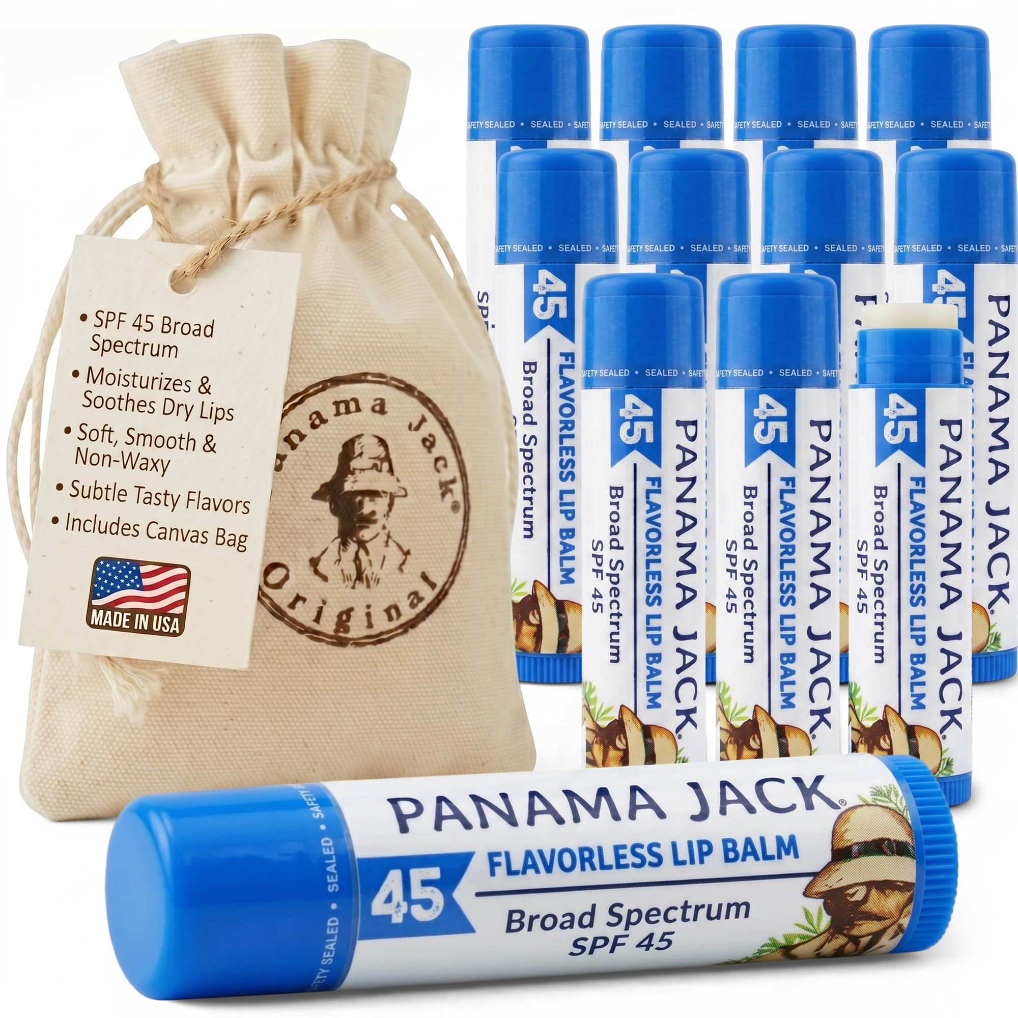 Flavorless Lip Balm SPF 45