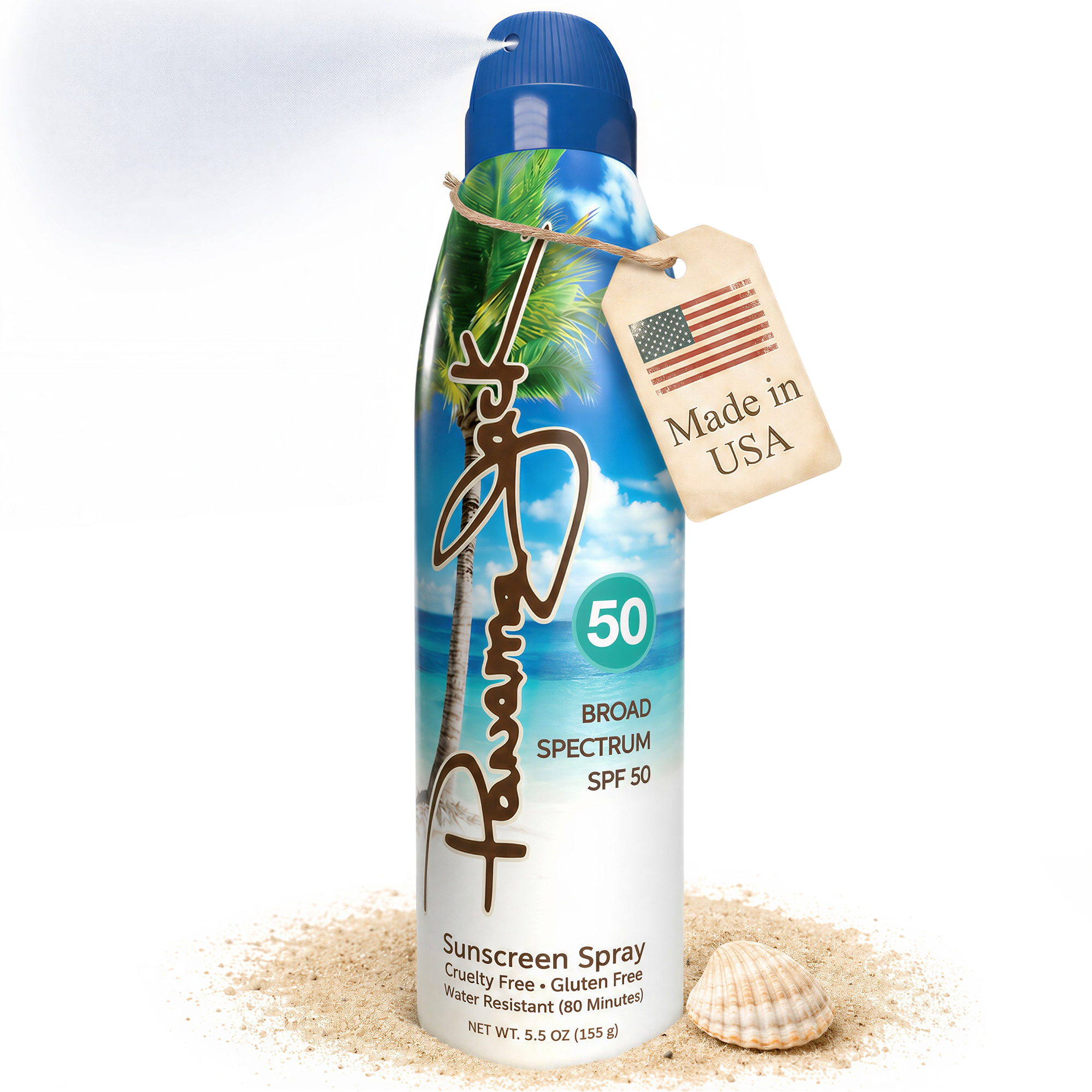 Continuous Spray Sunscreen SPF 50
