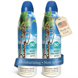 Protector solar en aerosol continuo SPF 50