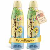 Protector solar en aerosol continuo para niños SPF 50