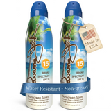Protector solar en aerosol continuo SPF 15