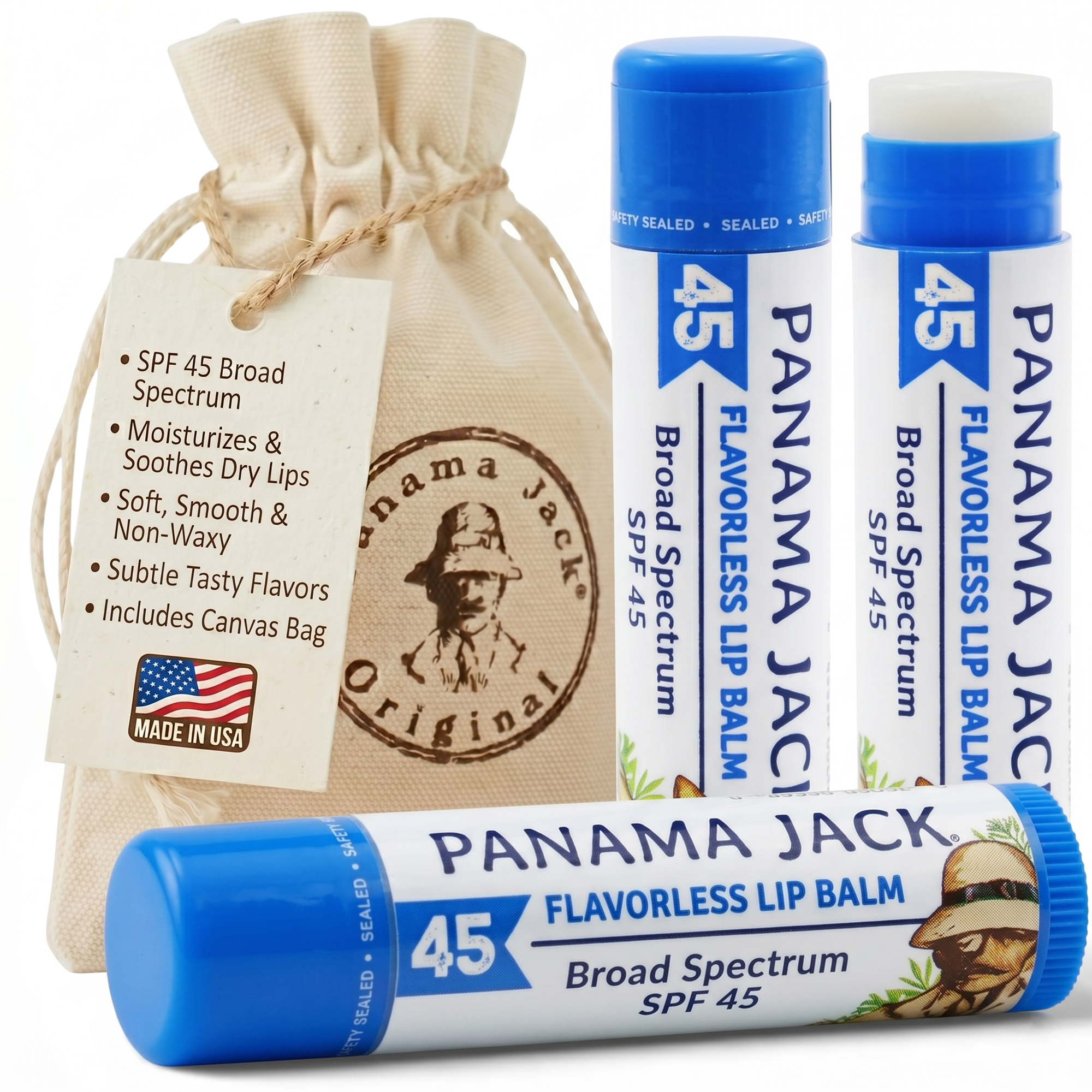 Flavorless Lip Balm SPF 45