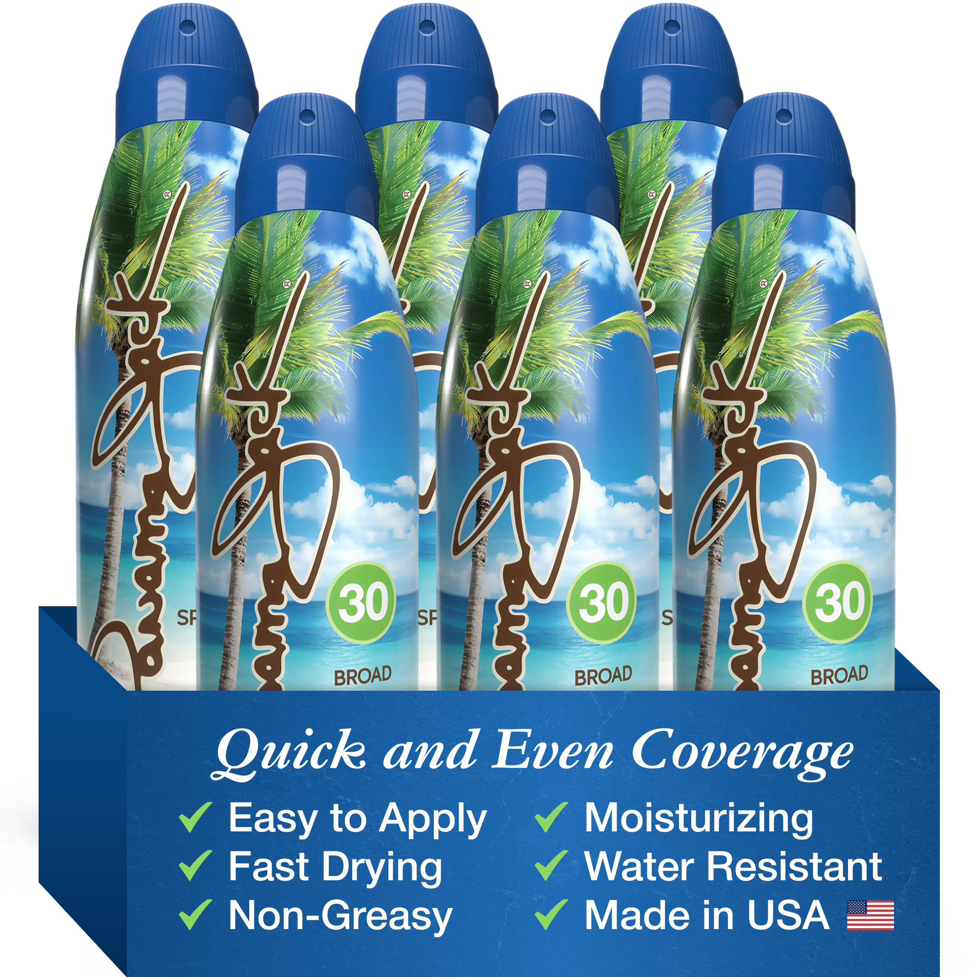 Continuous Spray Sunscreen SPF 30