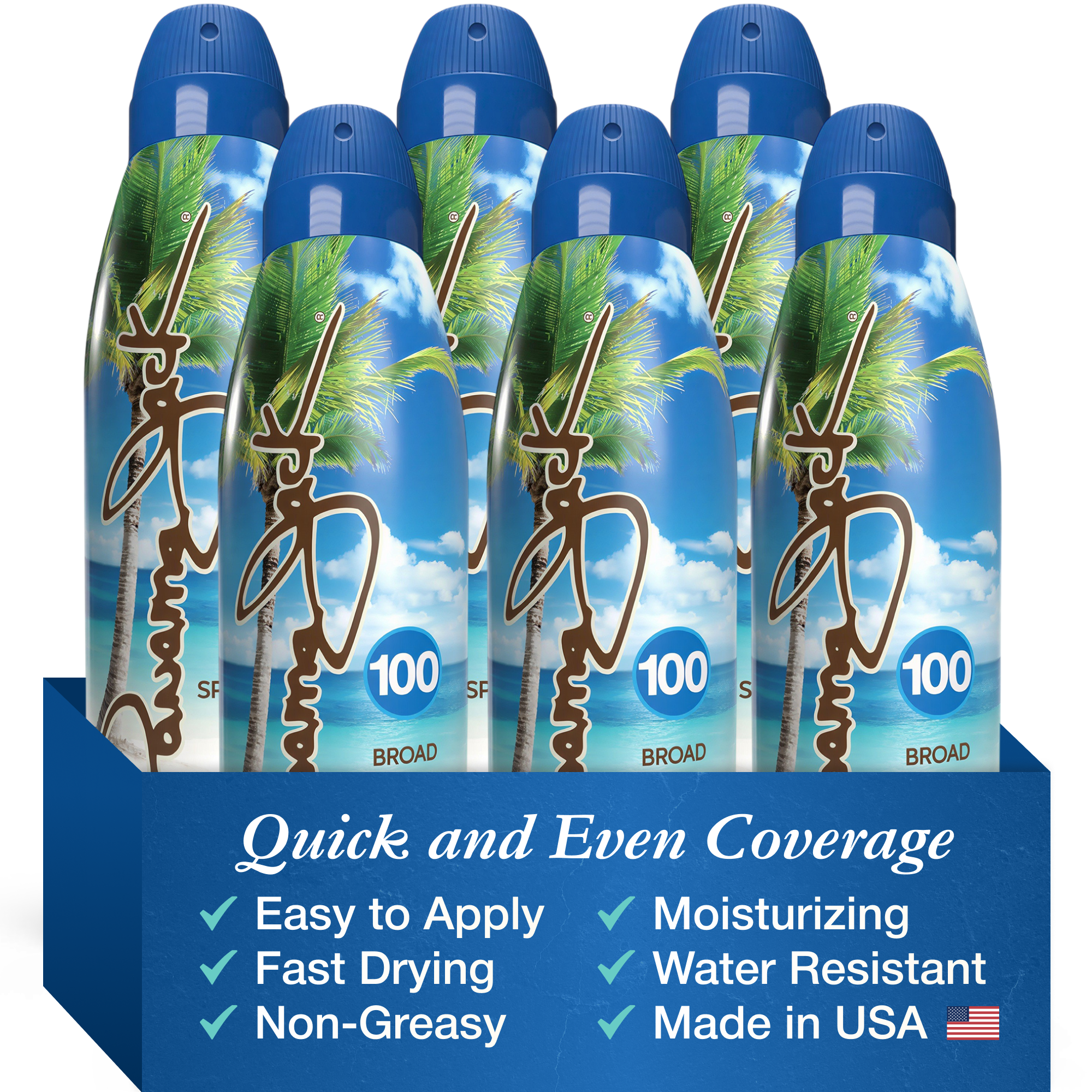 Continuous Spray Sunscreen SPF 100