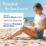 Protector solar en aerosol continuo SPF 15