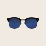 Classic Faux Wood Grain Club Sunglasses