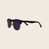 Classic Faux Wood Grain Club Sunglasses