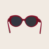 Kids Tropical Oval Large Frame Sunglasses