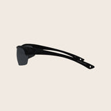Polarized Floating Semi-Rimless Camo Blade Sunglasses