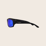 Polarized Blue Mirror Wrap Sunglasses
