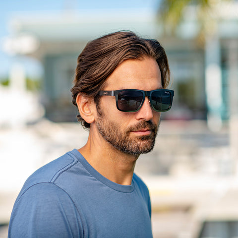 Harbor | Premium Polarized Classic Gunmetal Sunglasses