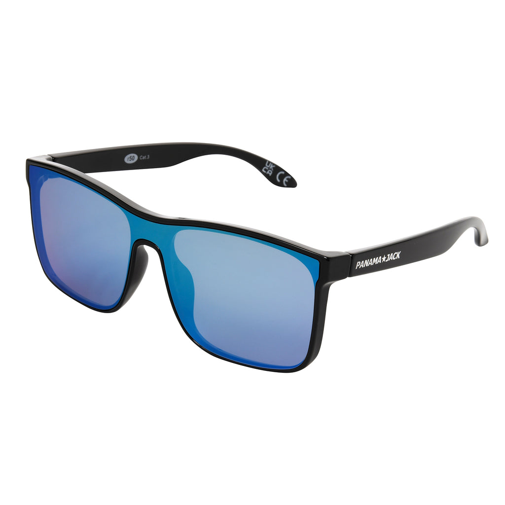 Surf Black Flat Top Smoke 100% UVA-UVB Protection Sunglasses