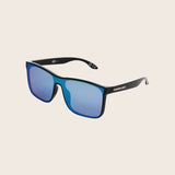 Surf Black Flat Top Smoke Sunglasses