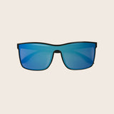Surf Black Flat Top Smoke Sunglasses