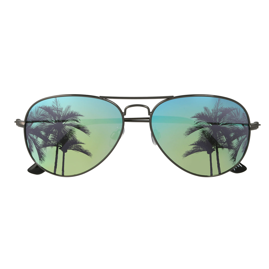 Von Zipper Men's Bionacle saving Gnar-wian Limited Addition Sunglasses Palmtrees