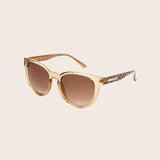 Classic Keyhole Round Frame Sunglasses