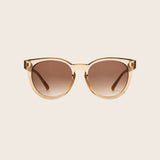Classic Keyhole Round Frame Sunglasses