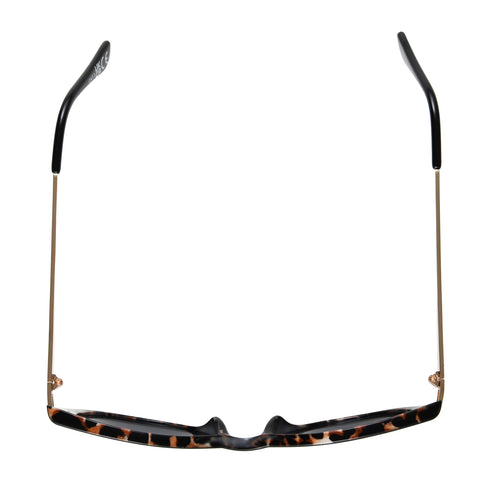 Classic Black & Gold Cat Eye Sunglasses