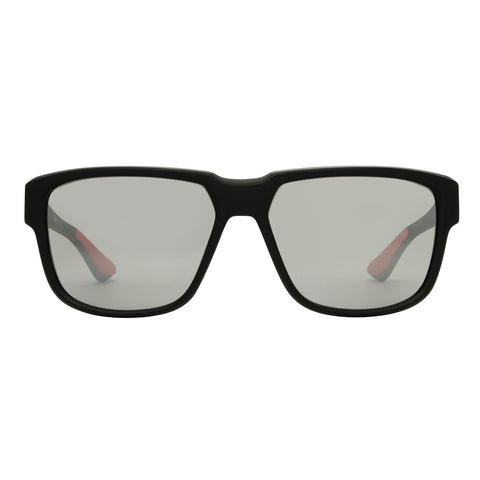 Classic Matte Black Square Frame Sunglasses